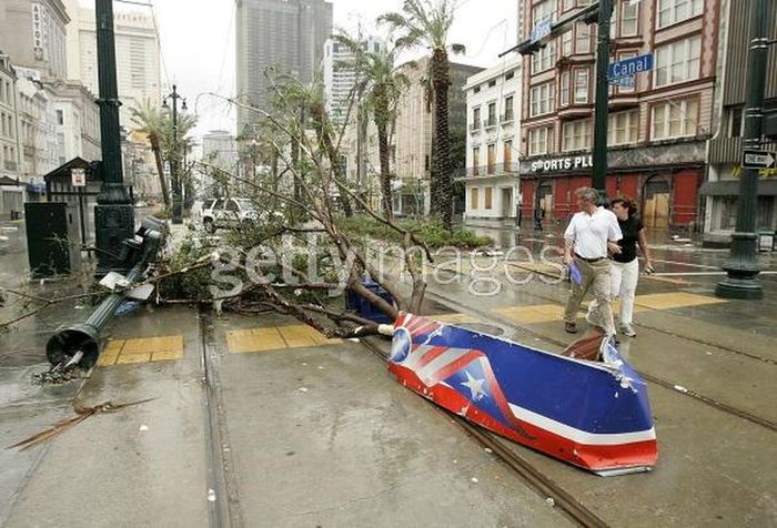 Ураган Катрина в Америке (20 фото)