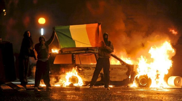 Протесты в Северной Ирландии