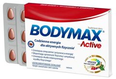 Биологически активная добавка Bodymax Active помимо витаминов и минералов содержит также экстракты женьшеня и белого чая