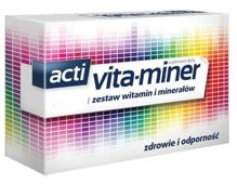 Биологически активная добавка Acti Vita-miner Senior создана для пожилых людей, содержит, среди прочего, витамин А, витамин D, витамины группы B и лютеин